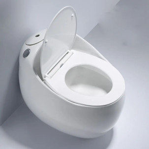 Bồn cầu trứng 1 khối – KS- 6545